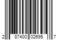 Barcode Image for UPC code 287400026957