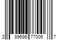 Barcode Image for UPC code 289686770067