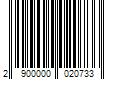 Barcode Image for UPC code 2900000020733