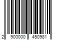 Barcode Image for UPC code 2900000450981