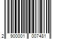 Barcode Image for UPC code 2900001007481