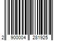 Barcode Image for UPC code 2900004281925