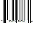 Barcode Image for UPC code 290069700014