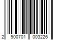 Barcode Image for UPC code 2900701003226