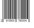 Barcode Image for UPC code 2910900760004