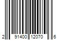 Barcode Image for UPC code 291400120706