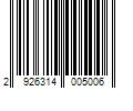 Barcode Image for UPC code 2926314005006