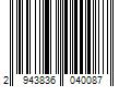 Barcode Image for UPC code 2943836040087