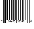 Barcode Image for UPC code 294455333466