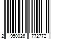 Barcode Image for UPC code 2950026772772