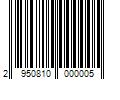 Barcode Image for UPC code 2950810000005