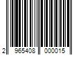 Barcode Image for UPC code 2965408000015