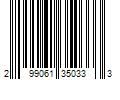 Barcode Image for UPC code 299061350333