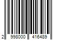 Barcode Image for UPC code 2998000416489