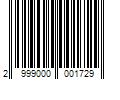 Barcode Image for UPC code 2999000001729