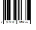 Barcode Image for UPC code 2999300018342