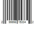 Barcode Image for UPC code 299998153342