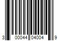 Barcode Image for UPC code 300044040049