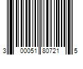 Barcode Image for UPC code 300051807215