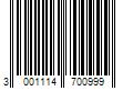 Barcode Image for UPC code 3001114700999