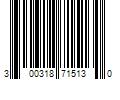 Barcode Image for UPC code 300318715130