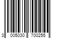 Barcode Image for UPC code 3005030700255