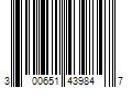 Barcode Image for UPC code 300651439847