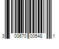 Barcode Image for UPC code 300670005481