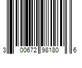 Barcode Image for UPC code 300672981806