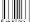 Barcode Image for UPC code 3020120000121