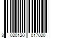 Barcode Image for UPC code 3020120017020