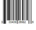 Barcode Image for UPC code 303409269826