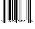 Barcode Image for UPC code 304354003350