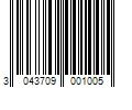 Barcode Image for UPC code 3043709001005