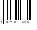 Barcode Image for UPC code 3047100017849