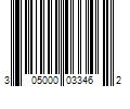 Barcode Image for UPC code 305000033462