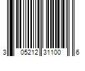 Barcode Image for UPC code 305212311006