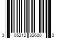 Barcode Image for UPC code 305212326000