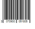 Barcode Image for UPC code 3070900051805