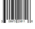 Barcode Image for UPC code 309970206116