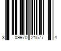 Barcode Image for UPC code 309970215774