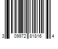 Barcode Image for UPC code 309972818164