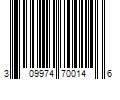 Barcode Image for UPC code 309974700146