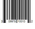 Barcode Image for UPC code 309978100102