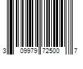 Barcode Image for UPC code 309979725007