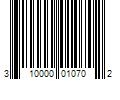 Barcode Image for UPC code 310000010702