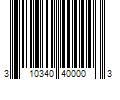 Barcode Image for UPC code 310340400003