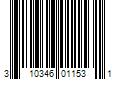 Barcode Image for UPC code 310346011531