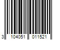 Barcode Image for UPC code 3104051011521