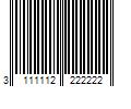 Barcode Image for UPC code 3111112222222